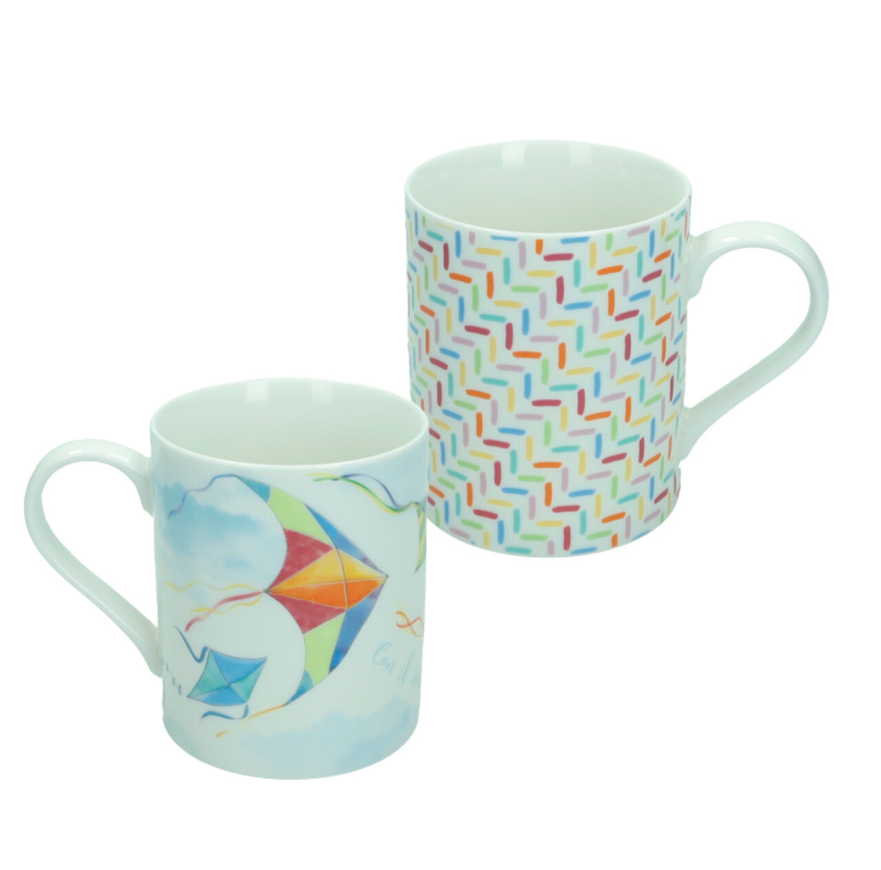 Set 2 cani, Aria, Brandani, 8x10 cm, portelan New Bone China - imagine 3